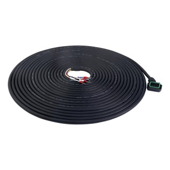 10m(393,7") Motorkabel mit Stecker für 17-Bit-Servomotor der A6-Serie mit Bremse