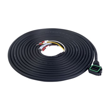 5m(196,85") Motorkabel mit Stecker für 17-Bit-Servomotor der A6-Serie