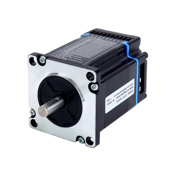 Integrierter NEMA 23-Schrittmotor der iCL-Serie mit Closed-Loop, 1,3Nm(184,1oz.in), 20–50VDC, mit 14-Bit-Encoder