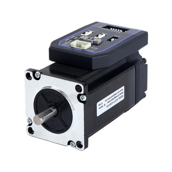 iCL-Serie NEMA 23 integrierter RS485-Schrittmotor mit Closed-Loop, 2,3Nm(325,71oz.in), 20–50VDC, mit 14-Bit-Encoder