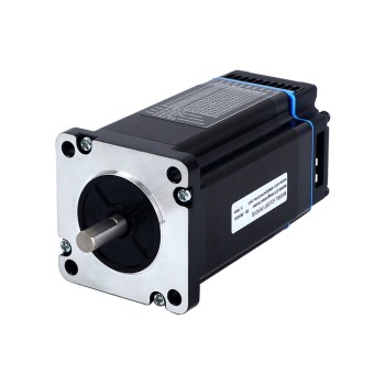 Integrierter NEMA 23-Schrittmotor der iCL-Serie mit Closed-Loop, 3,1Nm(439oz.in), 20–50VDC, mit 14-Bit-Encoder