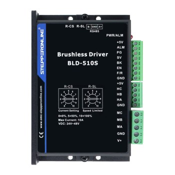 Digitaler bürstenloser DC-Motortreiber 24V-48VDC Max 13.0A 200W