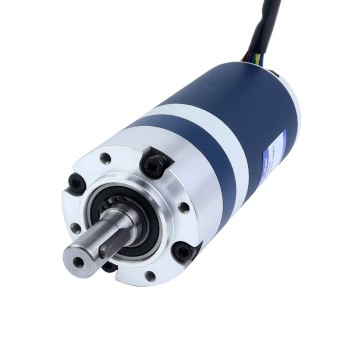 24V 90W 560RPM Getriebe-Bürstenloser DC-Motor 1,38Nm(195,42oz.in) 5,36:1 Planetengetriebe