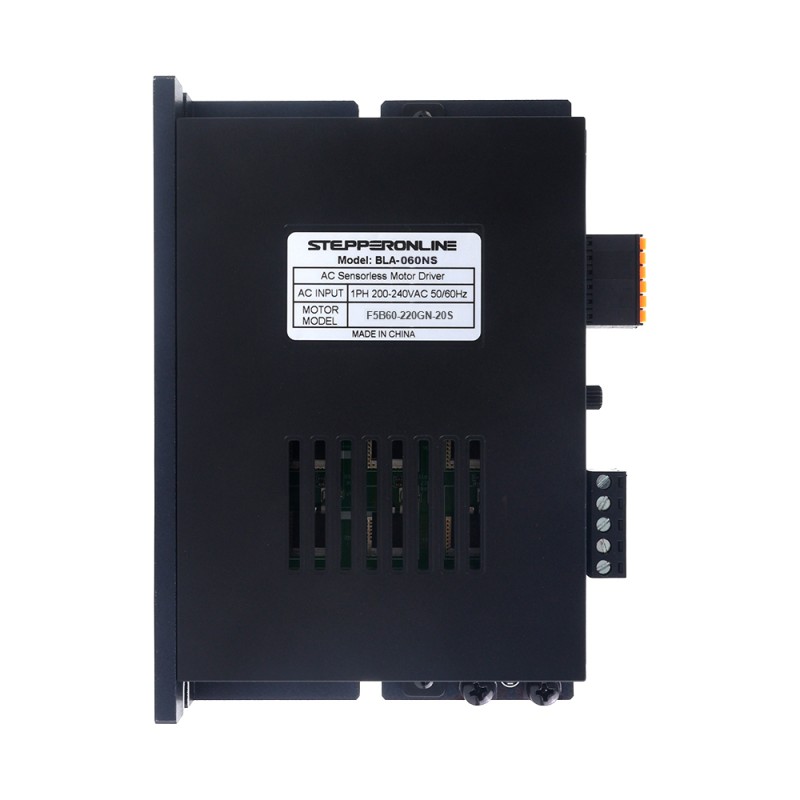 BLA-Serie Sensorloser Bürstenloser Motorregler 220 V AC 0,6 A 60 W mit Sinuswellen-Steuerung - BLA-060NS | StepperOnline