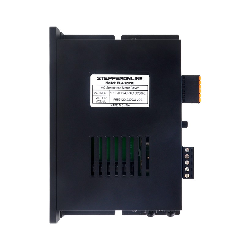 BLA-Serie Sensorloser Bürstenloser Motorregler 220 V AC 1,2 A 120 W mit Sinuswellen-Steuerung - BLA-120NS | StepperOnline