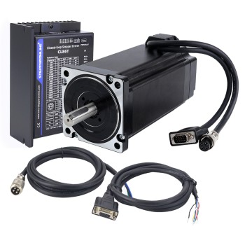 TS-Serie 12,0Nm(1699,34oz.in) 1Achsen Closed Loop Schrittmotor Nema 34-Motor und Treiber