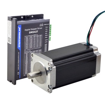 1 Achsen Schrittmotor CNC Kit 3,0Nm(425oz.in) Nema 23 Schrittmotor und Treiber