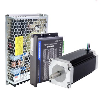 1-Achsen-Schrittmotor-CNC-Kit 3,0Nm(425oz.in) Nema 23 Schrittmotor & Treiber & Netzteil