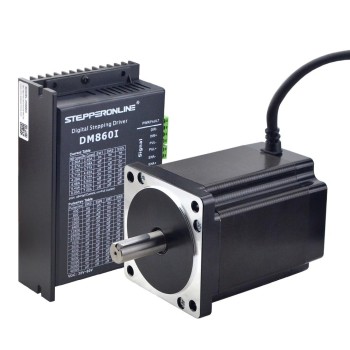 1 Achsen Schrittmotor CNC Kit 8,2Nm(1161,45oz.in) Nema 34 Schrittmotor und Treiber