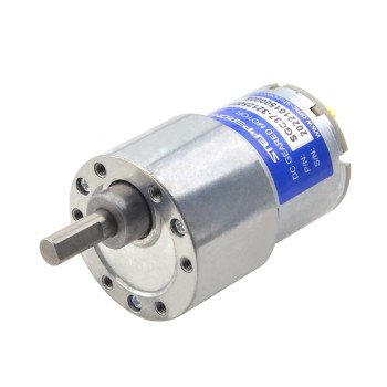 Gebürsteter 12V DC Getriebemotor 3.5Kg.cm/41RPM 90:1 Stirnradgetriebe
