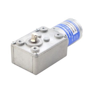 Gebürsteter 12V DC Getriebemotor 3Kg.cm/3RPM w/ 828:1 Schneckengetriebe