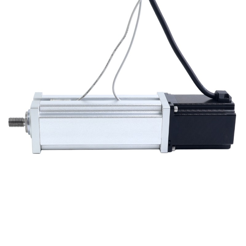 Nema 23 Kugelgewindespindel Elektrozylinder 4.0A Hub 100mm 2.0Nm(283.22oz.in) Steigung 10mm(0.3937) mit Endschalter - LCB23S30B1L40-100D | StepperOnline