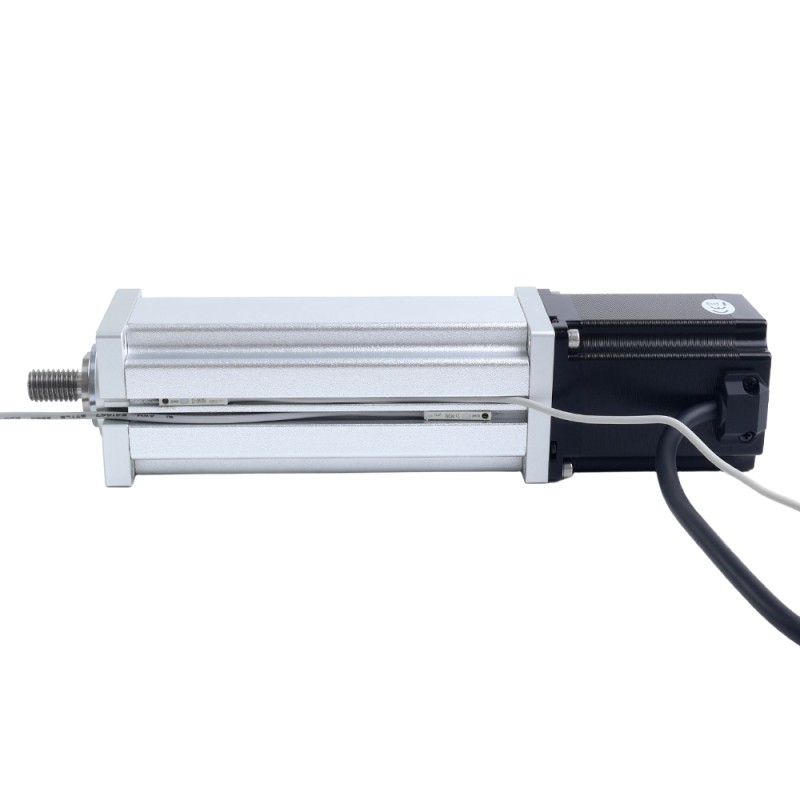 Nema 23 Kugelgewindespindel Elektrozylinder 4.0A Hub 100mm 2.0Nm(283.22oz.in) Steigung 10mm(0.3937) mit Endschalter - LCB23S30B1L40-100D | StepperOnline