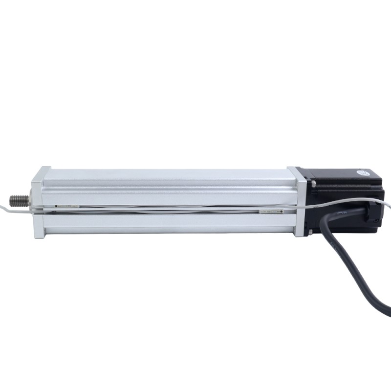 Nema 23 Kugelgewindespindel Elektrozylinder 4.0A Hub 200mm 2.0Nm(283.22oz.in) Steigung 10mm(0.3937) mit Endschalter - LCB23S30B1L40-200D | StepperOnline