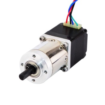 Nema 11 Stepper L=31mm w/ Hinterer Schaft & Übersetzungsverhältnis 14:1 Planetengetriebe