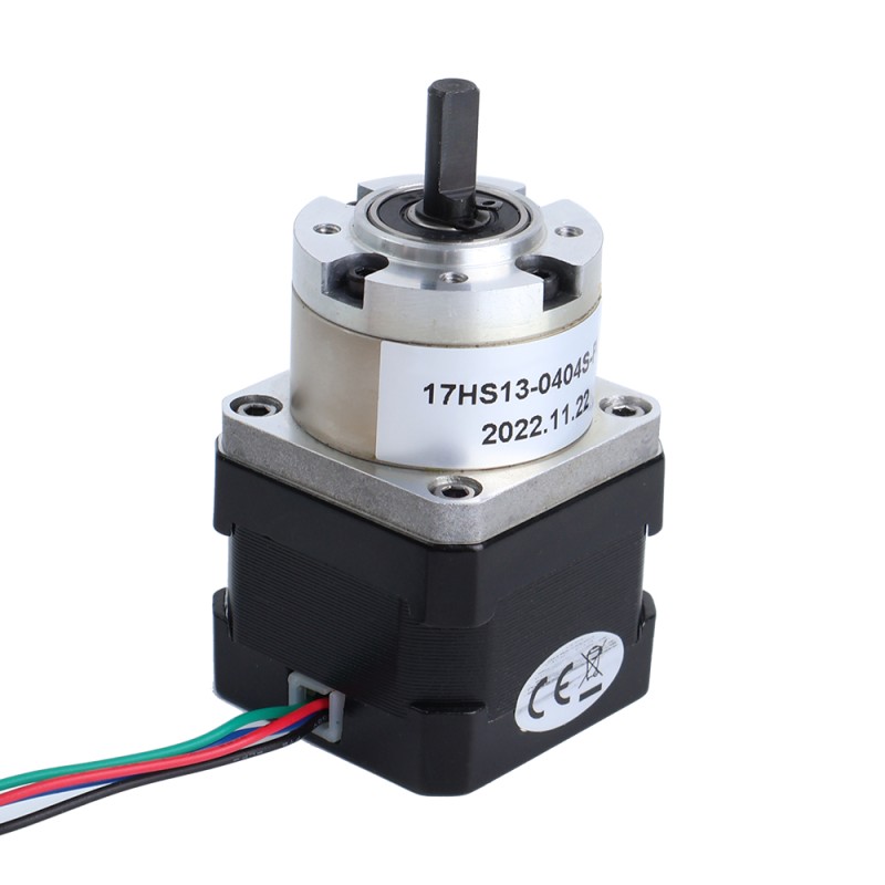 Nema 17 Motor Bipolar L=34mm Übersetzungsverhältnis 5: 1 Planetengetriebe 300mm Kabel und Stecker
