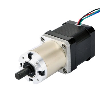 Nema 17 Schrittmotor Bipolar L=48mm mit Übersetzung 100:1 Planetengetriebe