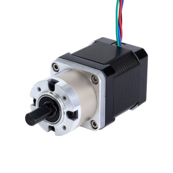 Nema 17 Schrittmotor Bipolar L=48mm mit Übersetzung 5:1 Planetengetriebe