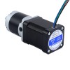 Nema 17 Schrittmotor bipolar L=60mm w/ mit Untersetzungsverhältnis 100:1 MG-Serie Planetengetriebe - 17HS24-2104S-MG100 | StepperOnline