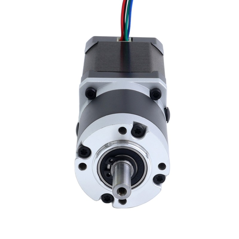 Nema 17 Schrittmotor bipolar L=60mm w/ mit Untersetzungsverhältnis 100:1 MG-Serie Planetengetriebe - 17HS24-2104S-MG100 | StepperOnline