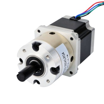 Nema 23 Schrittmotor Bipolar L=56mm mit Übersetzung 4:1 Planetengetriebe