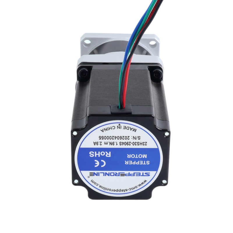 Nema 23 Schrittmotor L=76.5mm Getriebeübersetzung 4:1 MG Serie Planetengetriebe - 23HS30-2904S-MG4 | StepperOnline