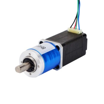 Nema 8 Schrittmotor Bipolar L=38mm mit Übersetzung 19:1 Planetengetriebe