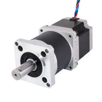 Nema 23 Schrittmotor L=55mm Übersetzungsverhältnis 5:1 Hochpräzises Planetengetriebe