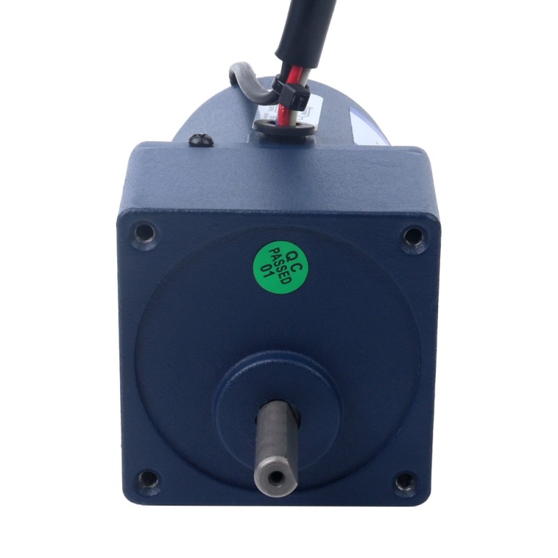 6W 110VAC 0,9-15,5RPM 2,45Nm(346,95oz.in) Stirnradgetriebe, Einphasiger Wechselstrommotor mit variabler Drehzahl