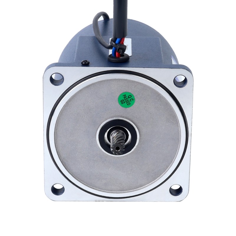 40W 110VAC 4,5-77,5RPM 3,38Nm(478,65oz.in)  Stirnradgetriebe, Einphasiger Wechselstrommotor mit variabler Drehzahl