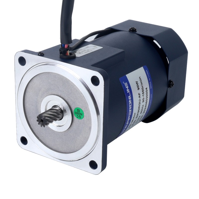 90W 110VAC 9-155RPM 4,37Nm(618,84oz.in)  Stirnradgetriebe, Einphasiger Wechselstrommotor mit variabler Drehzahl