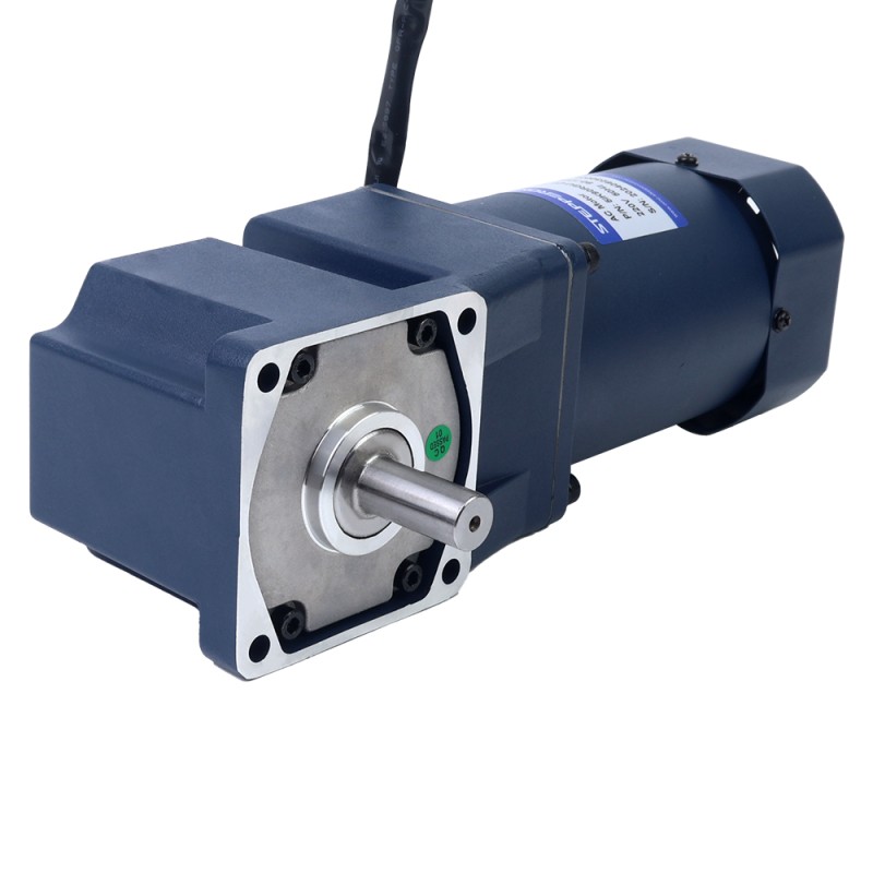 90W 220VAC 9-135RPM 4,60Nm(651,41oz.in)  Einphasiger AC-Motor mit variabler Drehzahl und rechtwinkligem Getriebe