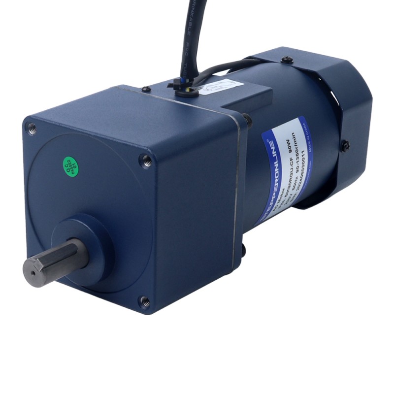 90W 110VAC 9-155RPM 4,37Nm(618,84oz.in)  Stirnradgetriebe, Einphasiger Wechselstrommotor mit variabler Drehzahl