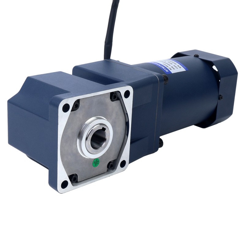 200W 110VAC 0,9-15,5RPM 60,00Nm(8496,6oz.in) Einphasiger AC-Motor mit variabler Drehzahl und rechtwinkligem Getriebe