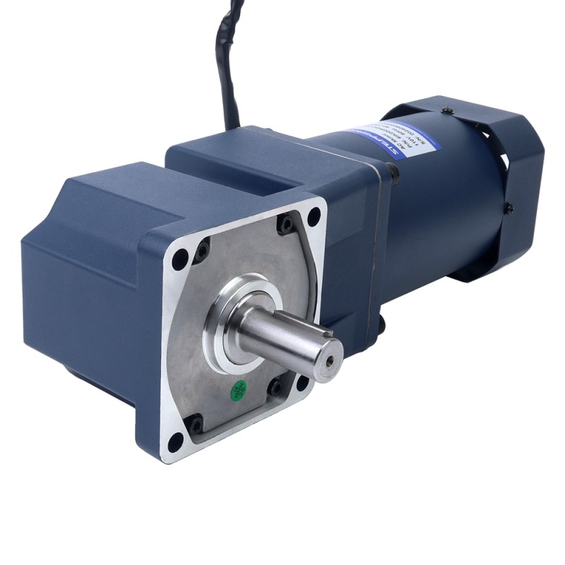 200W 110VAC 0,9-15,5RPM 60,00Nm(8496,6oz.in) Einphasiger AC-Motor mit variabler Drehzahl und rechtwinkligem Getriebe