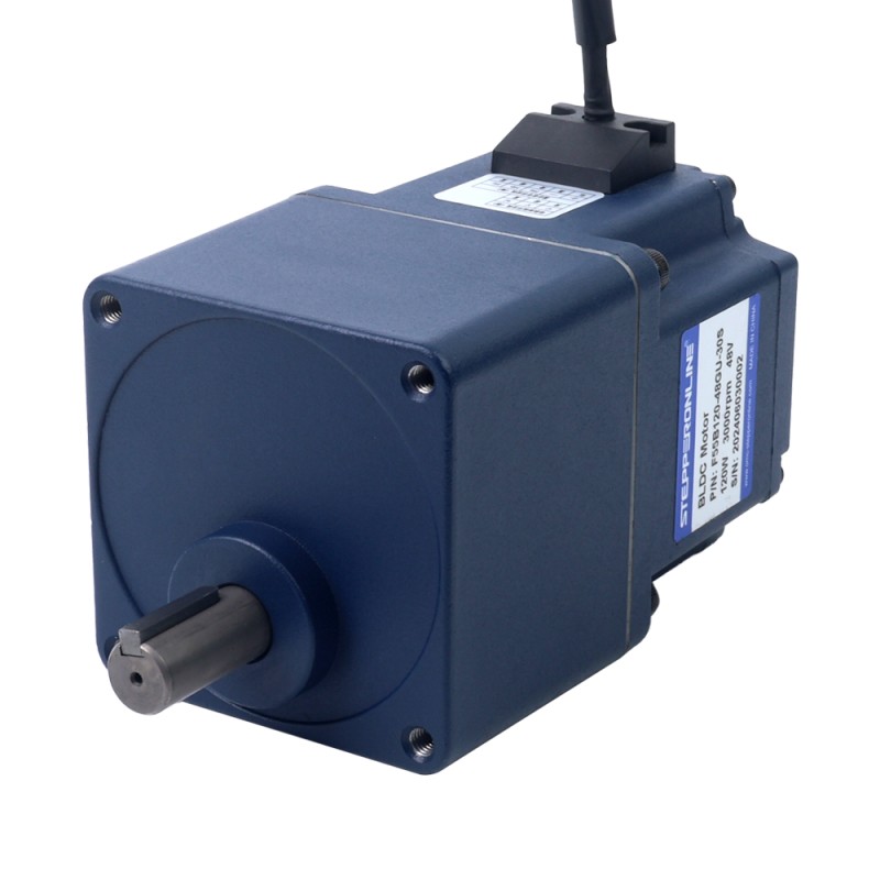 BLDC-Getriebemotor 24V 120W 200RPM 4,18Nm(591,94oz.in) mit 15:1 Stirnradgetriebe