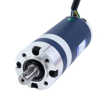 24V 60W 579RPM Getriebe-Bürstenloser DC-Motor 0,90Nm(127,45oz.in) 5,18:1 Planetengetriebe