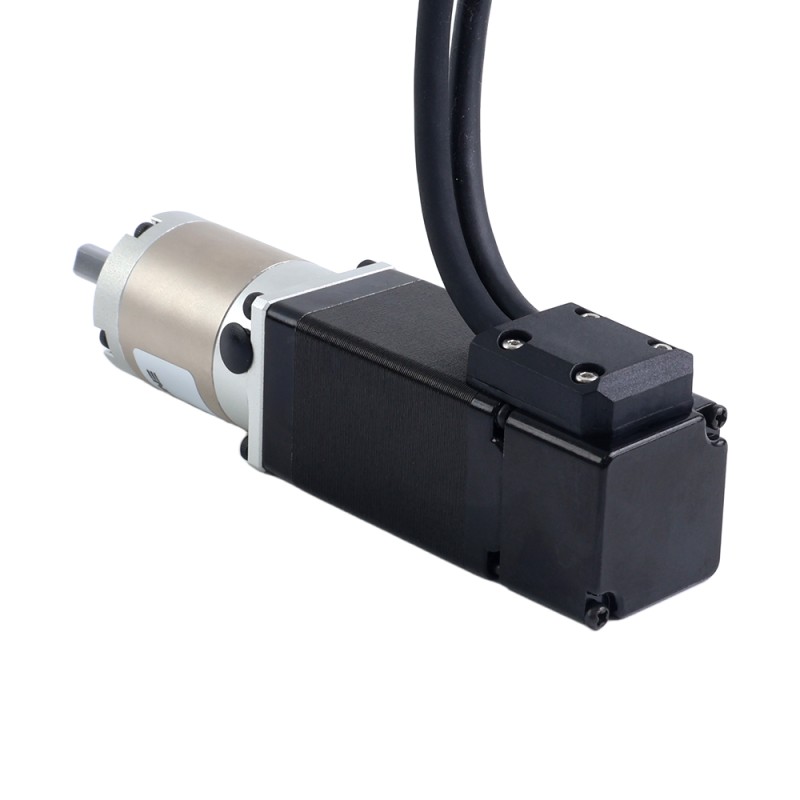 Nema 11 Closed-Loop-Schrittmotor L=51mm mit Untersetzungsgetriebe 20:1 EG-Serie Planetengetriebe - 11HS20-1004D-E1000-EGS20 | StepperOnline