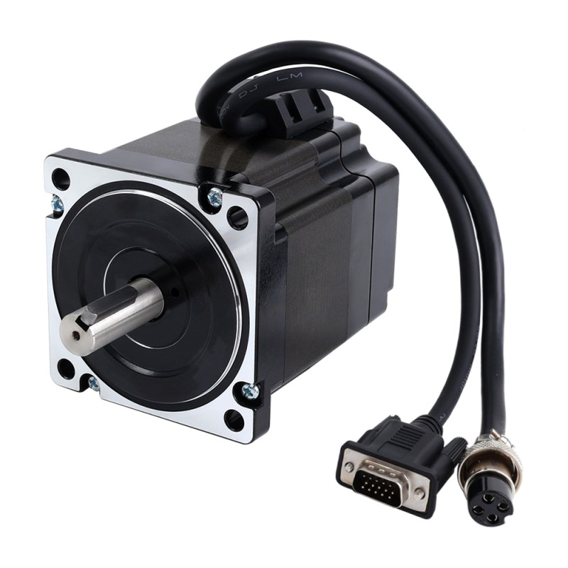 YS Series 4-Achsen 4,30Nm(608,93oz.in) Nema 34 Closed-Loop Schrittmotor-Kit V2.0 mit Netzteil