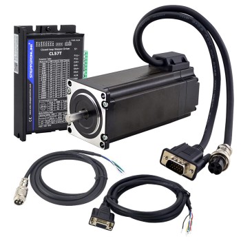 TS Serie 3,0Nm(424,83oz.in) 1 Achse Closed Loop Stepper CNC Kit Nema 23 Motor & Treiber