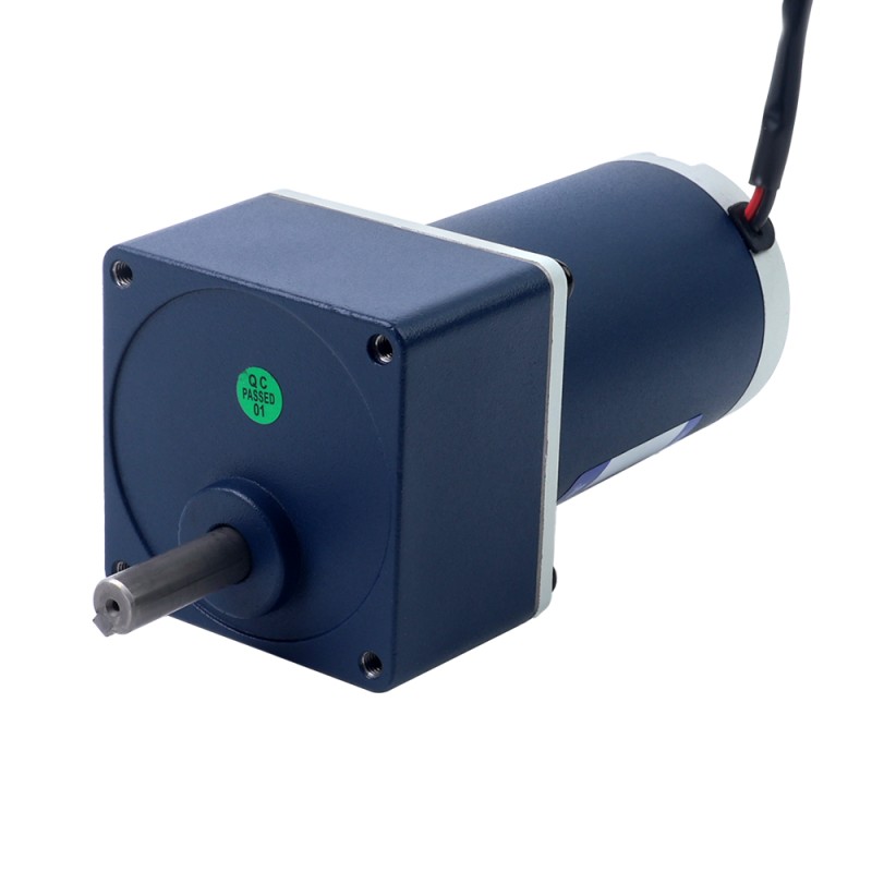 Gebürsteter 24V 30W 1,16Nm(164,27oz.in) 150RPM mit 20:1 Stirnradgetriebe-Gleichstromgetriebemotor