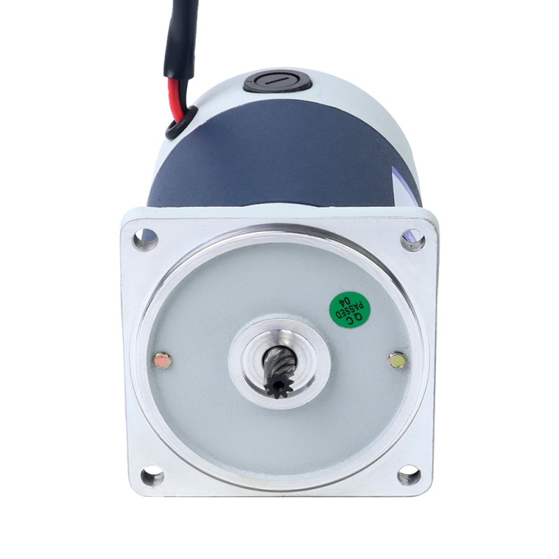 Gebürsteter 24V 60W 1,54Nm(218,08oz.in) 300RPM mit 10:1 Stirnradgetriebe-Gleichstromgetriebemotor