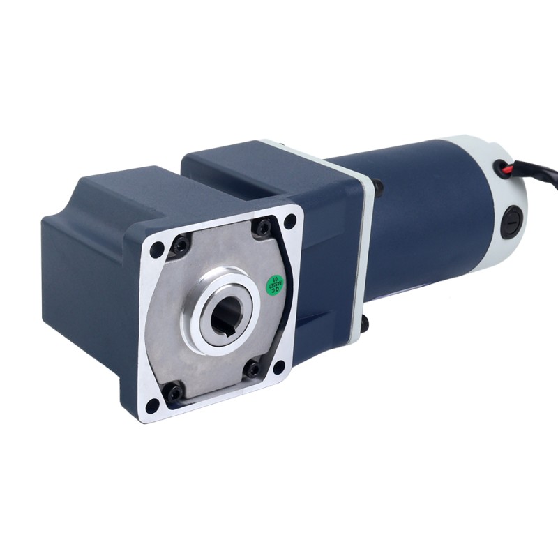 Gebürsteter 48V 150W 16,77Nm(2374,83oz.in) 60RPM mit 30:1 rechtwinkligem Gleichstromgetriebemotor