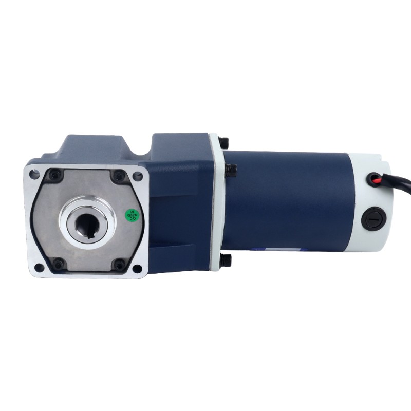 Gebürsteter 48V 150W 16,77Nm(2374,83oz.in) 60RPM mit 30:1 rechtwinkligem Gleichstromgetriebemotor