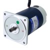 Gebürsteter 24V 150W 9,55Nm(1352,39oz.in) 150RPM mit 20:1 Stirnradgetriebe-Gleichstromgetriebemotor