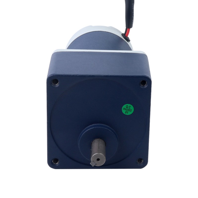 Gebürsteter 24V 60W 6,27Nm(887,91oz.in) 60RPM mit 50:1 Stirnradgetriebe-Gleichstromgetriebemotor
