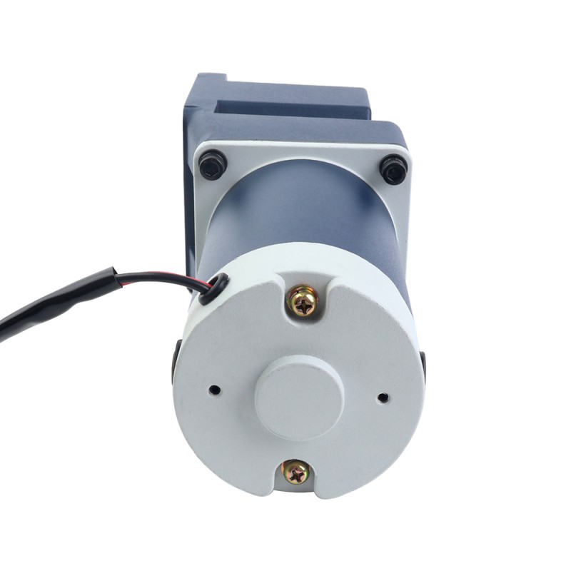 Gebürsteter 12V 90W 10,06Nm(1424,62oz.in) 60RPM mit 30:1 rechtwinkligem Gleichstromgetriebemotor