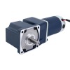 Gebürsteter 48V 90W 6,03Nm(853,92oz.in) 100RPM mit 30:1 rechtwinkligem Gleichstromgetriebemotor