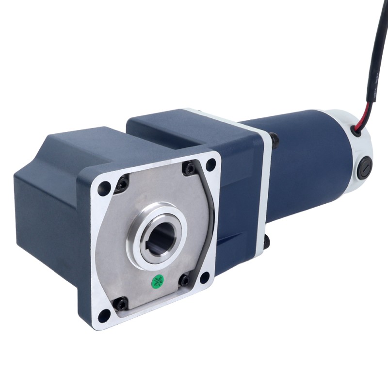 Gebürsteter 24V 250W 33,73Nm(4776,57oz.in) 30RPM mit 100:1 rechtwinkligem Gleichstromgetriebemotor