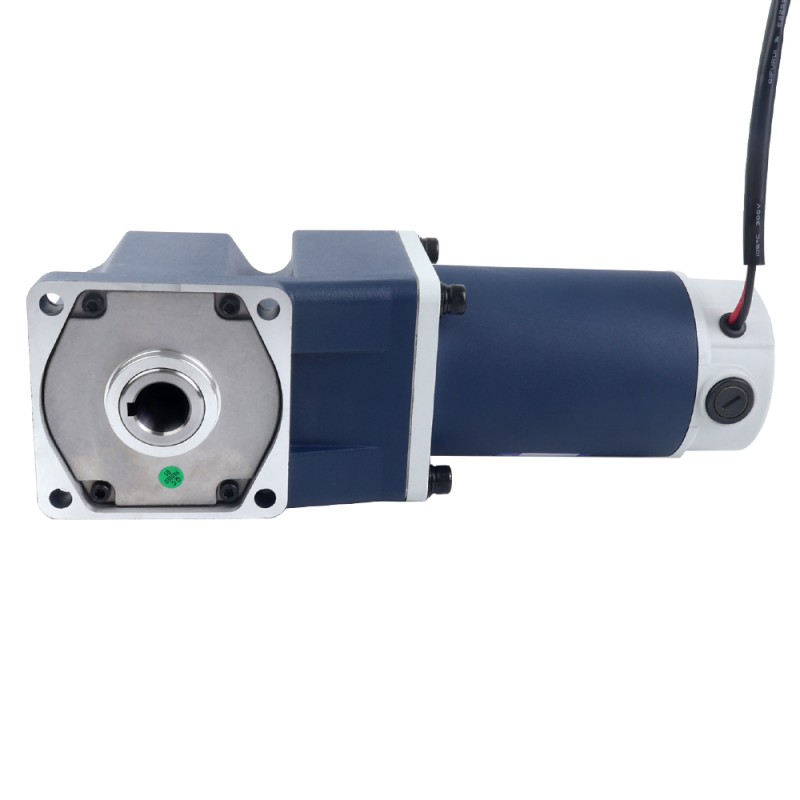 Gebürsteter 24V 250W 33,73Nm(4776,57oz.in) 30RPM mit 100:1 rechtwinkligem Gleichstromgetriebemotor